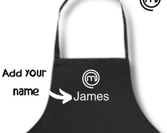 12x Personalised and custom masterchef apron - cooking, baking, her and him