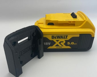 DEWALT 18V 54V battery holder Flexvolt Powerstack snap-in function