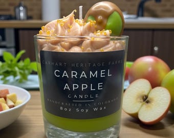 Caramel Apple Dessert Candle