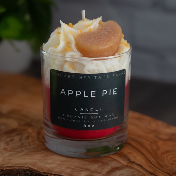 Apple Pie  Dessert Candle