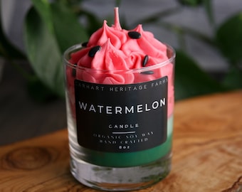 Watermelon Dessert Candle