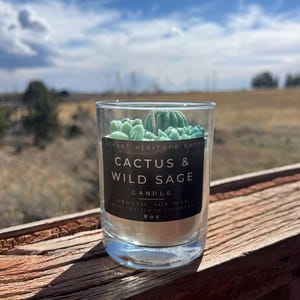 Cactus Flower & Wild Sage Candle