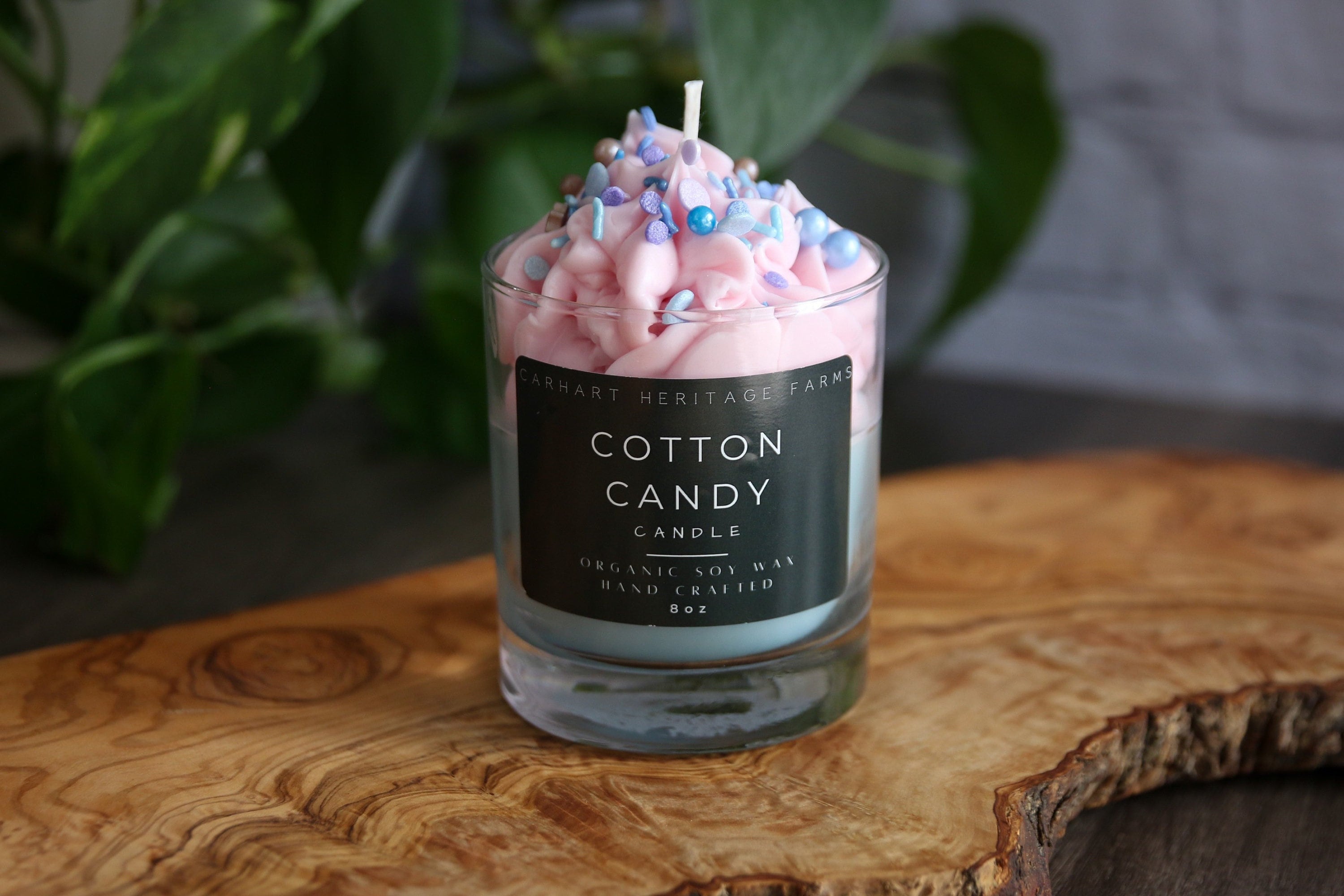 Cotton Candy Landing Candle
