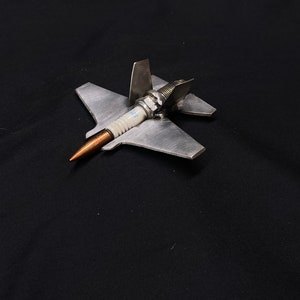 Spark Plug Fighter Jet Model