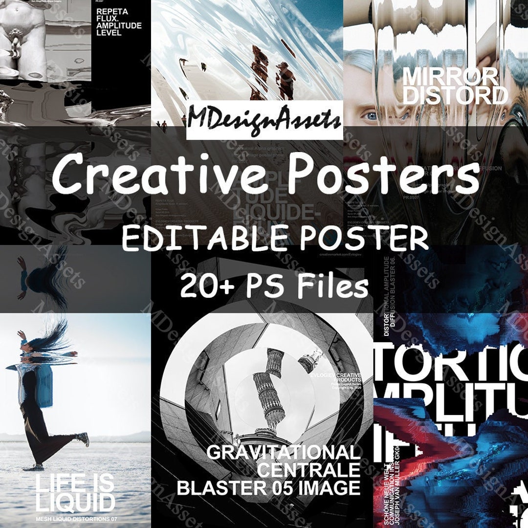 Poster File Creative Editable Posters, Creative Mockup, Creative Design, Art ...