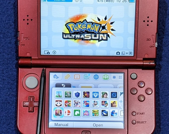 Custom Nintendo new 3DS XL IPS Top Screen 64 GB Microsd Etsy