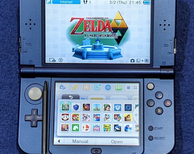 Custom Nintendo new 3DS XL IPS Top Screen With 64 Etsy
