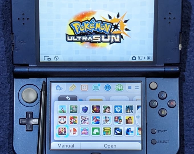 Custom Nintendo new 3DS XL IPS Top Screen 64 GB Microsd Etsy