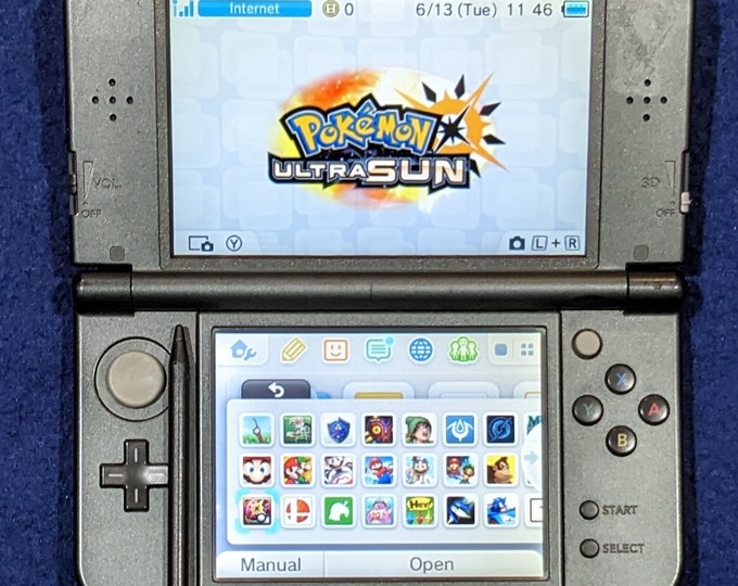Custom Nintendo new 3DS XL IPS Top Screen 64 GB Microsd Etsy