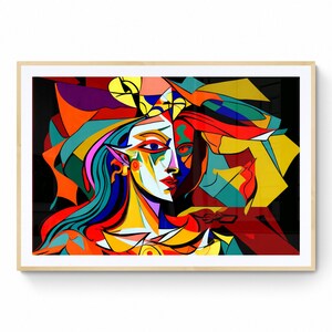 Picasso Wall Art, Picasso Print, Picasso Poster, Pablo Picasso