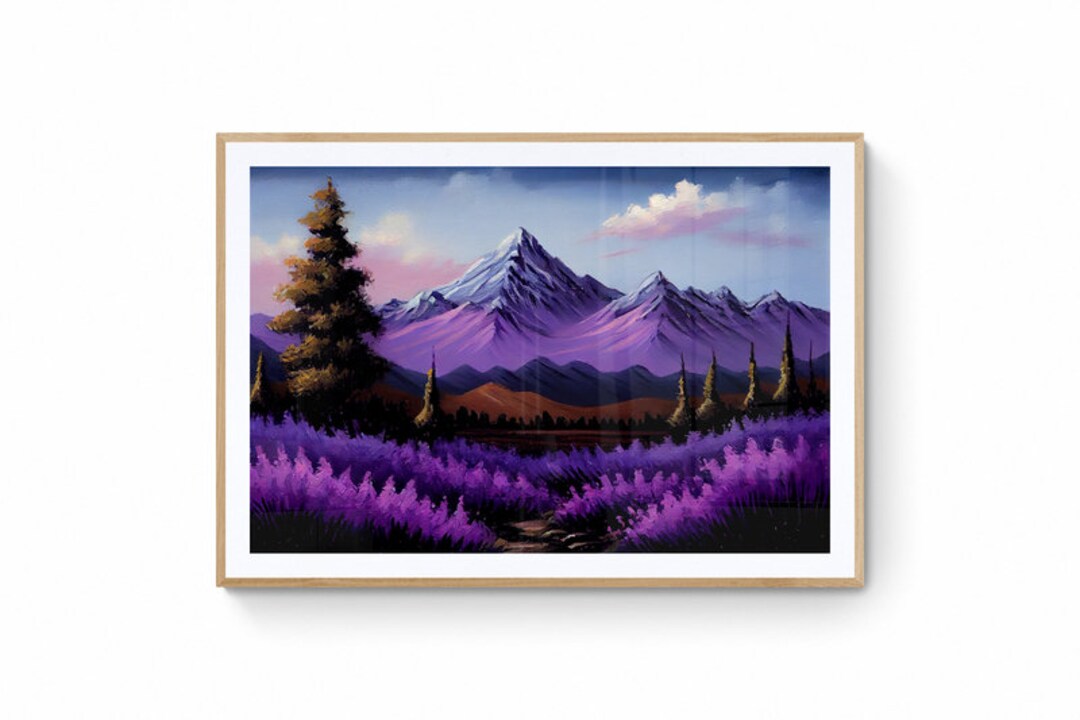 Aquarell Landschaft Wandbilder Set - 3-teilige Natur Drucke Für Wohnzimmer & Büro