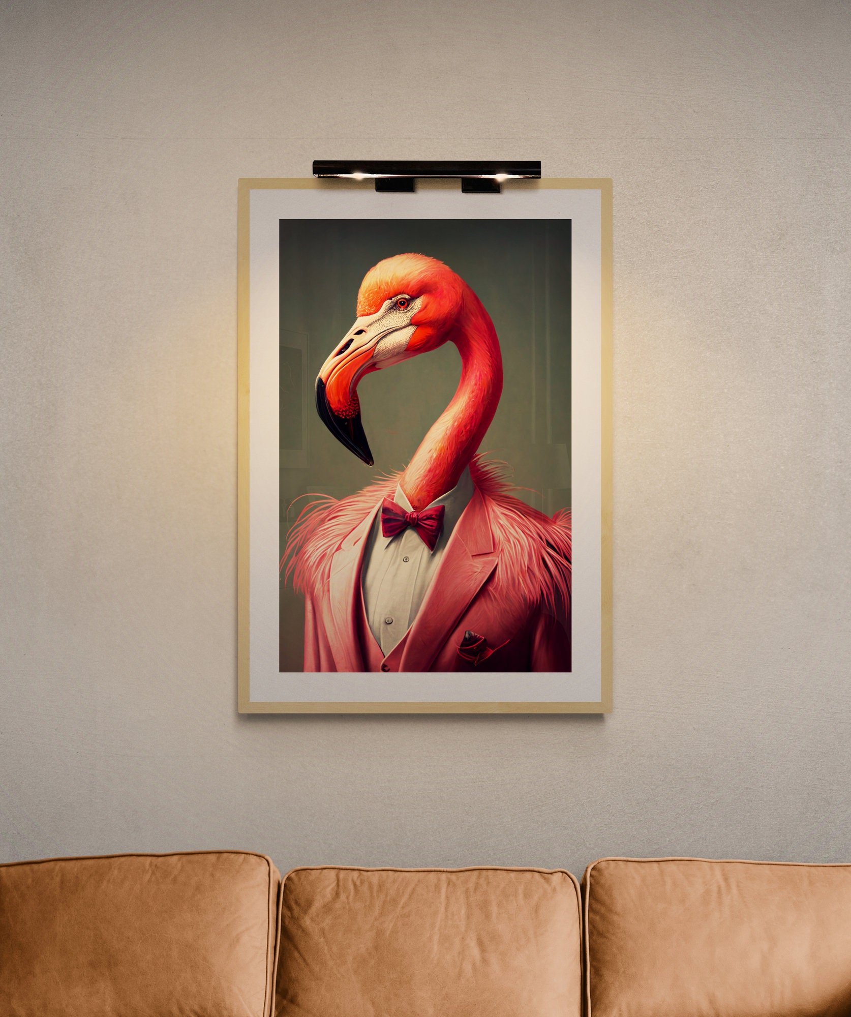 Flamingo Wall Art, Flamingo Wall Décor, Flamingo Poster, Flamingo Gift