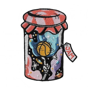 Space Jam Fan Art iron-on patch