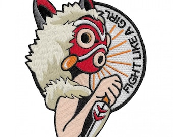 Mononoke Kämpf wie ein Mädchen Aufbügler