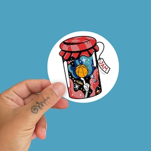 Space Jam Fan Art vinyl sticker