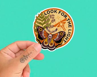 TLOU The Last Of Us Fan Art Firefly Look for the light die cut vinyl sticker