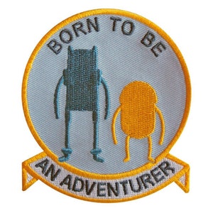 Adventure Time Fan Art Born to be an Adventurer patch