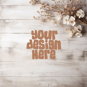 Boho Digitaler Hintergrund Mockup Herbst rustikale Kunst Karte Einladungen laden stationär Grußkarten Social Media Stock Photo JPG Digital