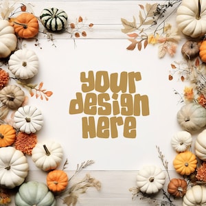 Fall Digital Background Mockup Autumn Rustic Art Card Invitations Invite Stationary Greetings Cards Social Media Stock Photo JPG Digital