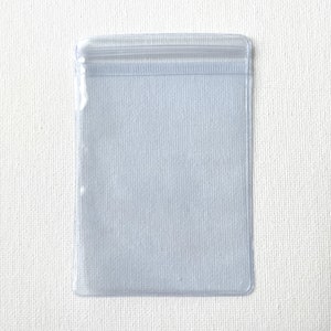 10 peças PVC PP Extra Grosso Jóias Embalagem Zip Bag | Bolsa de Armazenamento de Jóias | Bolsa Zip de Jóias para Suas Jóias Feitas à Mão