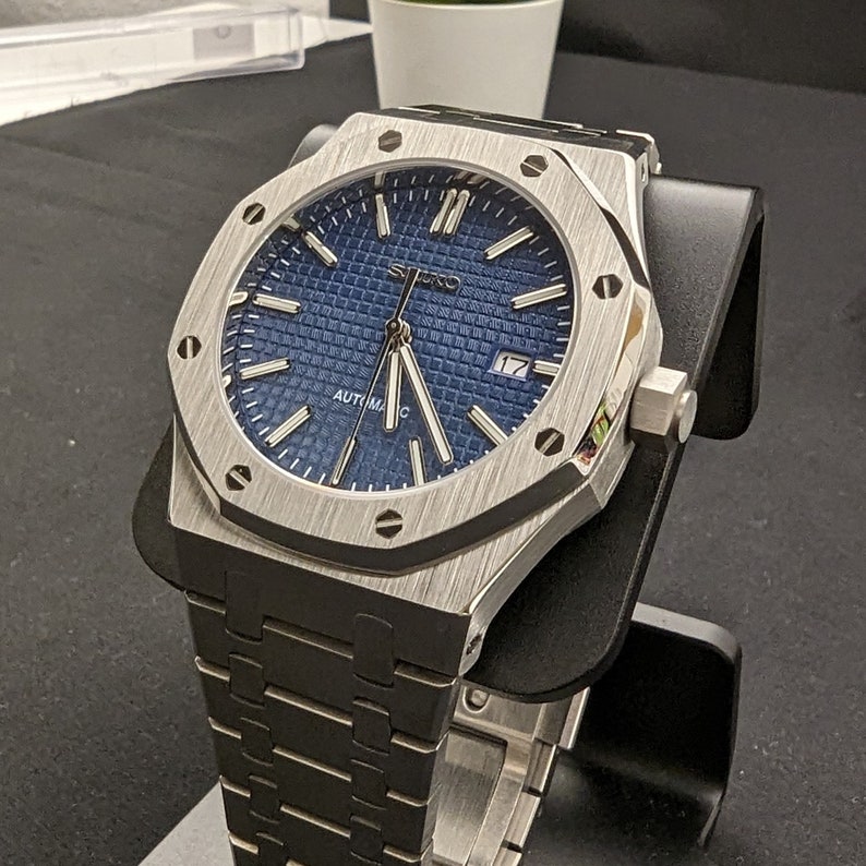 SEIKO NH35 Oak Royal Style Custom Mens Automatic Watch - Etsy