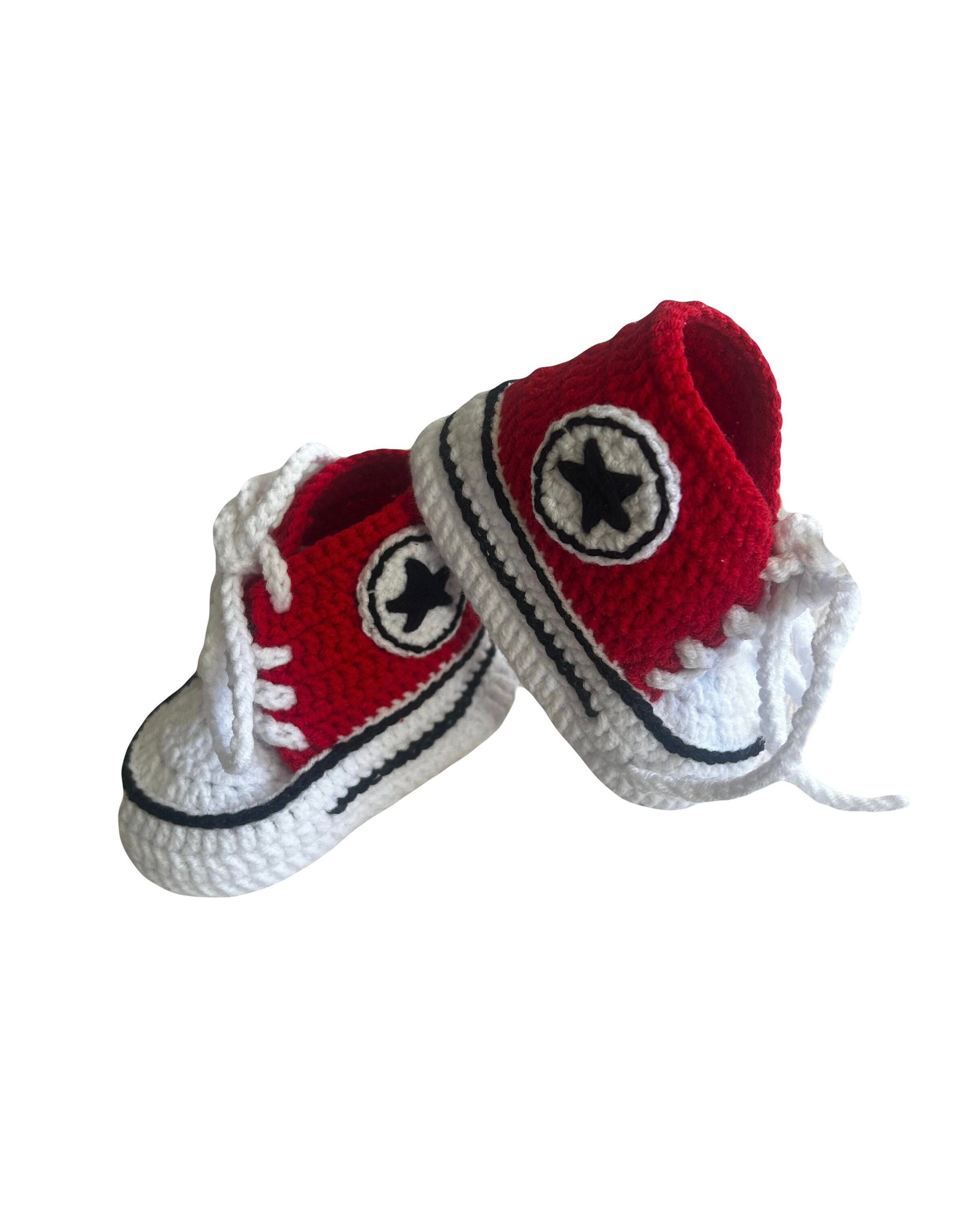 Crochet Converse Etsy