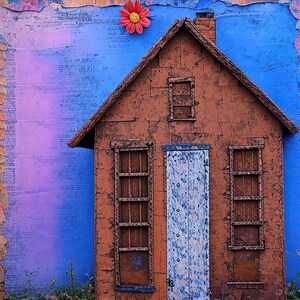 Whimsical Homes Printable Art Images | Whimsical Houses & Creative Designs | High-Quality JPGs | Digital Download | Ideal for Sublimation