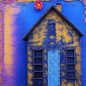 Whimsical Homes Printable Art Images | Whimsical Houses & Creative Designs | High-Quality JPGs | Digital Download | Ideal for Sublimation