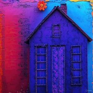 Whimsical Homes Printable Art Images | Whimsical Houses & Creative Designs | High-Quality JPGs | Digital Download | Ideal for Sublimation