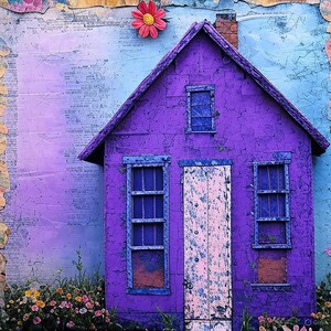 Whimsical Homes Printable Art Images | Whimsical Houses & Creative Designs | High-Quality JPGs | Digital Download | Ideal for Sublimation