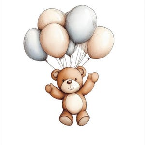 27 images clipart JPG ours en peluche, haute qualité, agenda numérique, travaux manuels en papier, aquarelle, ours en peluche, ours en peluche, ours en peluche mignon, nounours
