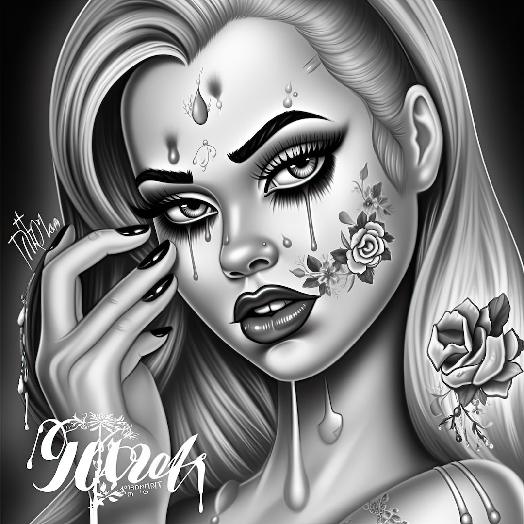 Chicano Drawings Of Roses