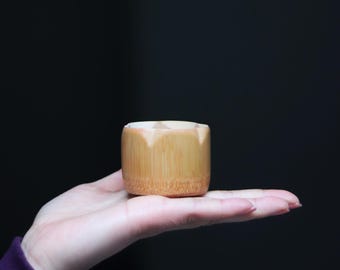 Bamboo Flower Cup - Sustainable Lifestyle, Eco Friendly Household Product