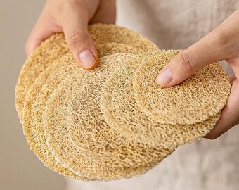 Loofah Coaster - Sustainable Lifestyle, Eco Friendly Household Product