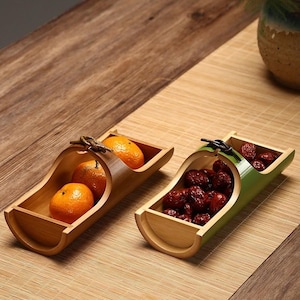 Eco-Friendly Chinese Bamboo Plate | Sustainable Dinnerware & Decor