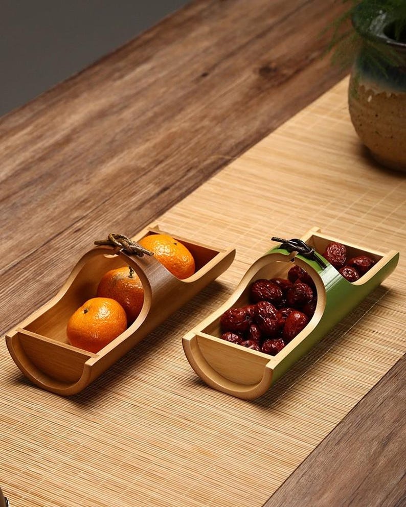Eco-Friendly Chinese Bamboo Plate | Sustainable Dinnerware & Decor