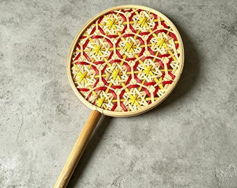 Handwoven Bamboo Fan - Sustainable Lifestyle, Eco Friendly Household Product, Chinese style