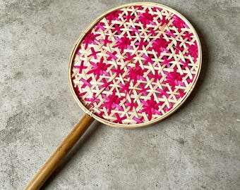 Handwoven Bamboo Fan - Sustainable Lifestyle, Eco Friendly Household Product, Chinese style