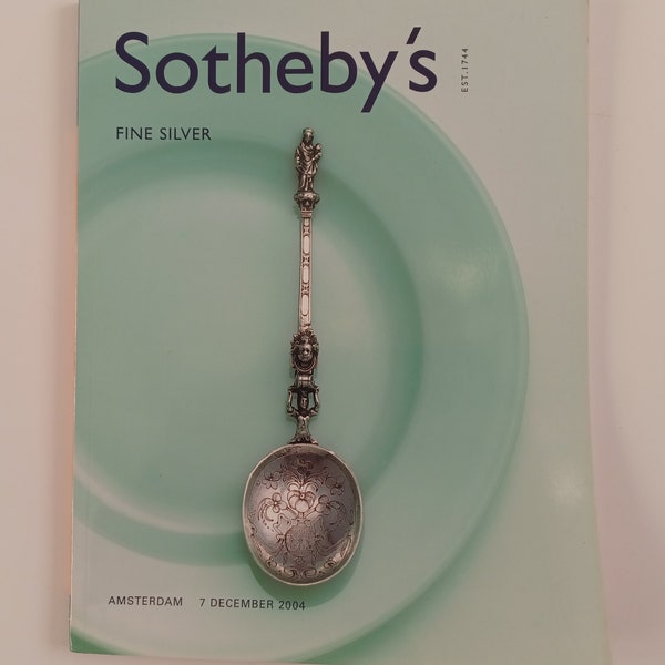 Sotheby's Fine Silver Auktionskatalog Amsterdam Dezember 2004