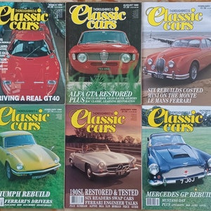 Automobilia Volbloed & Klassieke auto's Magazine 80s Collectie Vintage Auto's