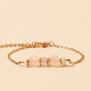 Astro-Widder-Naturstein-Armband – Widder-Armband – Astrologie-Schmuck – Sternzeichen-Schmuck – Widder-Steine