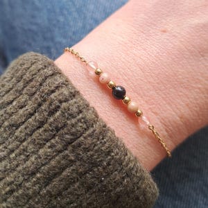 Bracelet Astro Taureau - Bracelet du taureau en pierres naturelles et sa carte signe - Idée cadeau Taureau