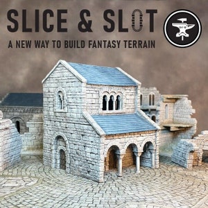 Slice & Slot System - Add-on Packs for Wargaming Terrain Crafting with XPS Foam