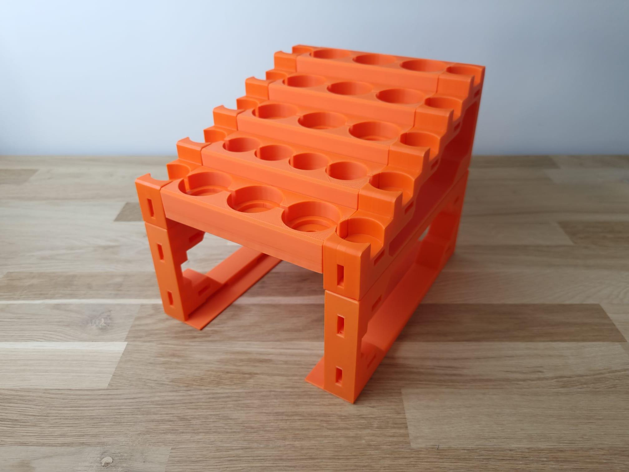 Paintpal Studio Dropper and Flip Lid Paint Bottle Racks; Miniature ...