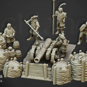 Sunland Great Canon for Fantasy Wargaming by Highland Miniatures
