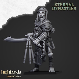 Eternal Dynasties Ancient Skeleton Colossi by Highland Miniatures