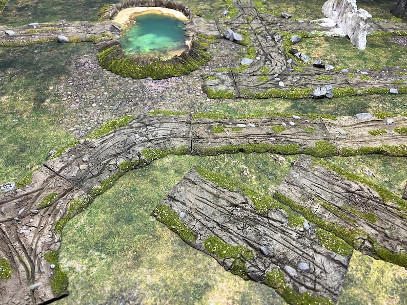 Modular Roads for Wargaming and Dnd Scatter Terrain Scenery Tabletop ...