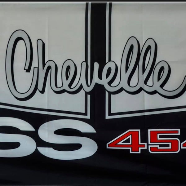 chevelle SS 454 classic car banner