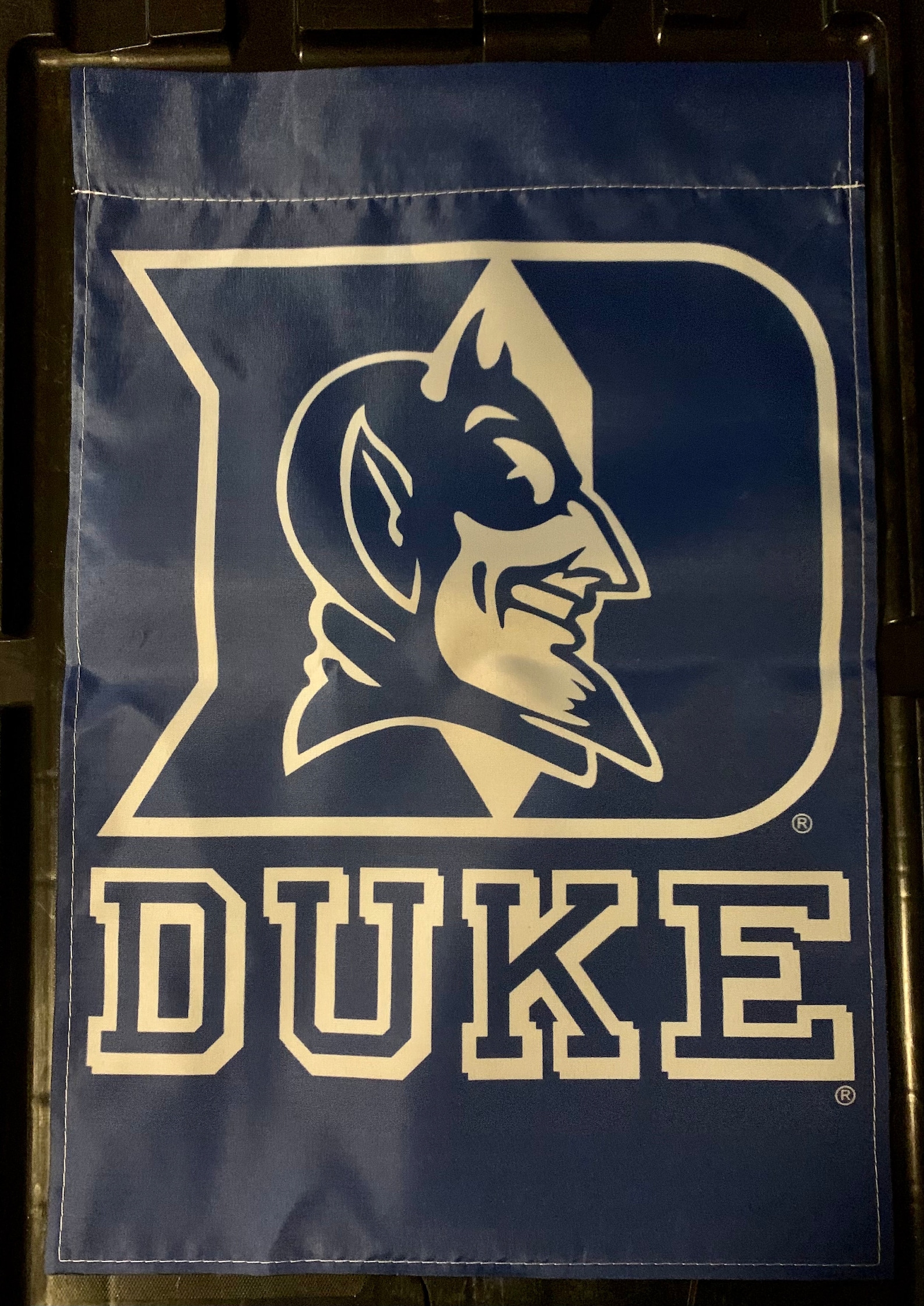 Duke Blue Devils Garden Flag Etsy