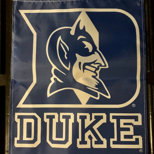 Duke Blue Devils garden flag